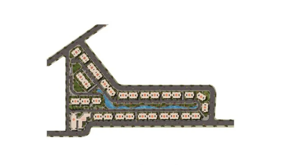 Map Of Tijan Zahraa El Maadi Compound